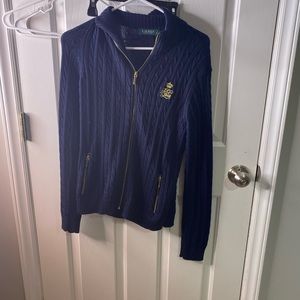 lauren by ralph lauren navy blue sweater